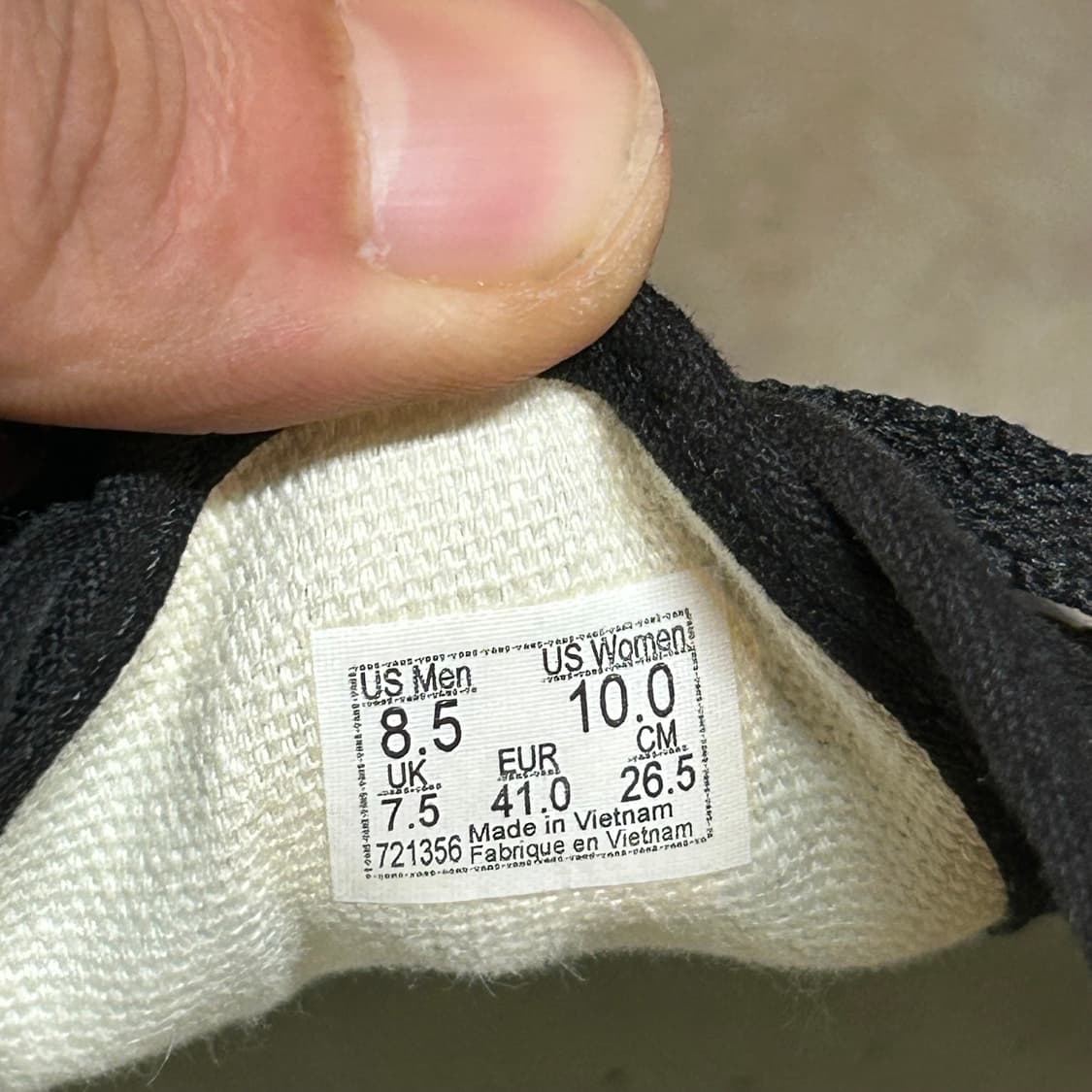 265) 반스 어센틱 블랙 스니커즈 신발 상품이미지8