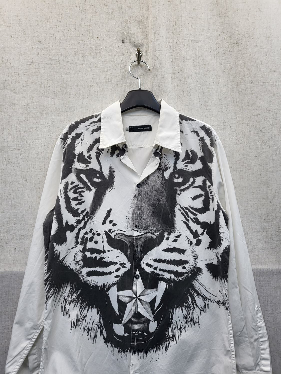 디스퀘어드2 호랑이 프린팅 셔츠 상품이미지3