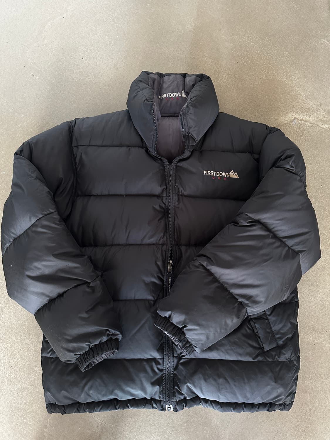 Firstdown 퍼스트다운 클래식 숏 푸퍼 패딩자켓 상품이미지3