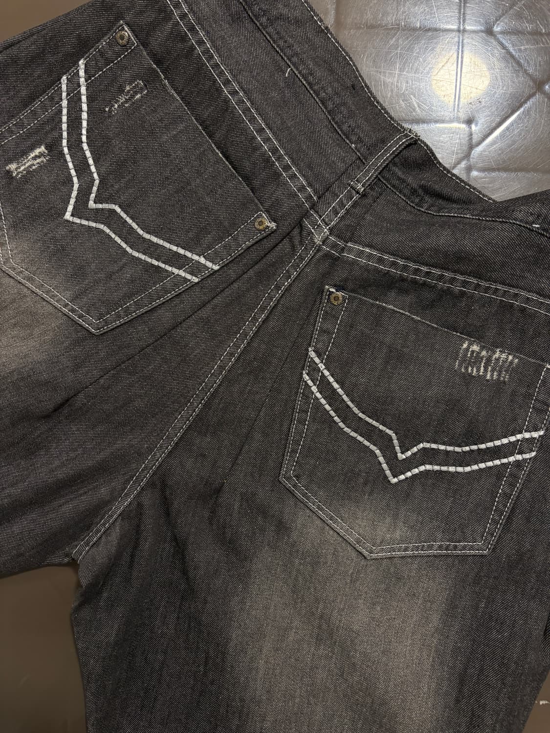 빈티지 데님팬츠 상품이미지7