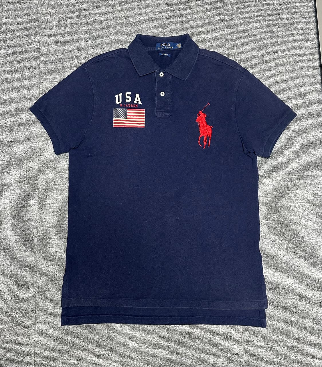 폴로 빅포니 usa 카라티 네이비 상품이미지1