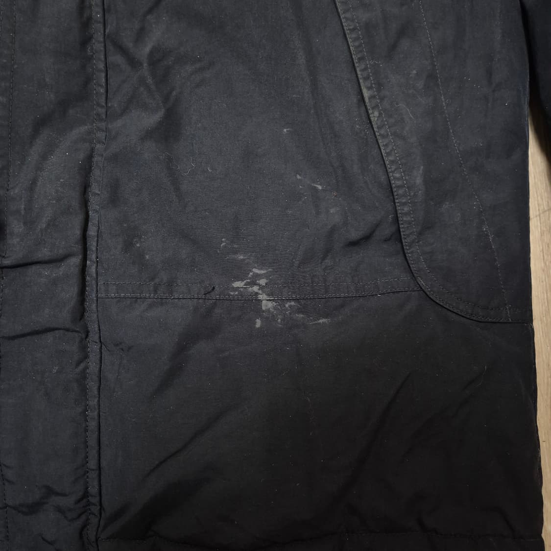 노스페이스 600 사이드포켓 후드 바람막이 경량패딩 자켓 S(90) 상품이미지4