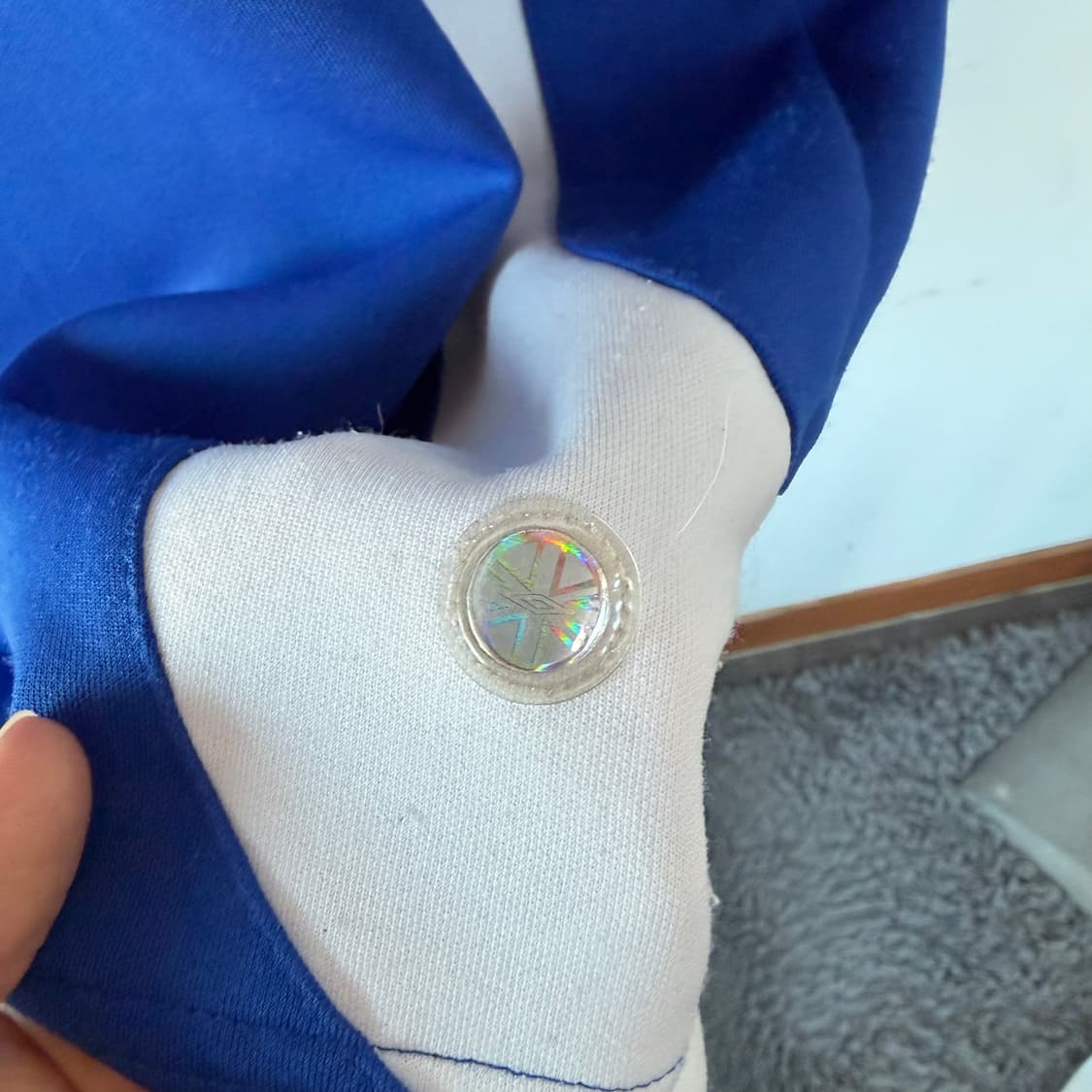 엄브로 블루 트랙탑 저지 상품이미지5