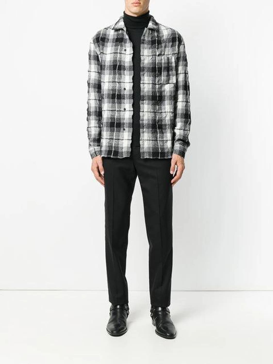 하이더 아커만 / 울 플란넬 아우터 셔츠 / M 상품이미지4