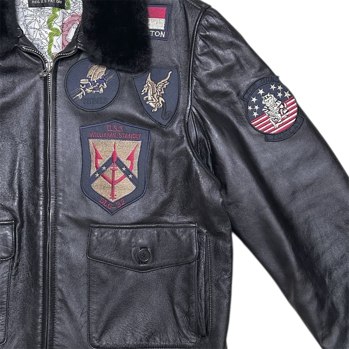 AVIREX G-1 TOP-GUN Flight Jacket 상품이미지5