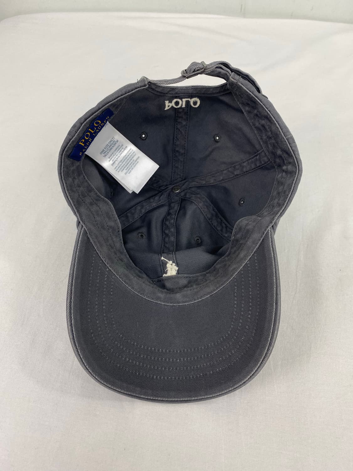 폴로 랄프로렌 그레이 워싱 볼캡 상품이미지5
