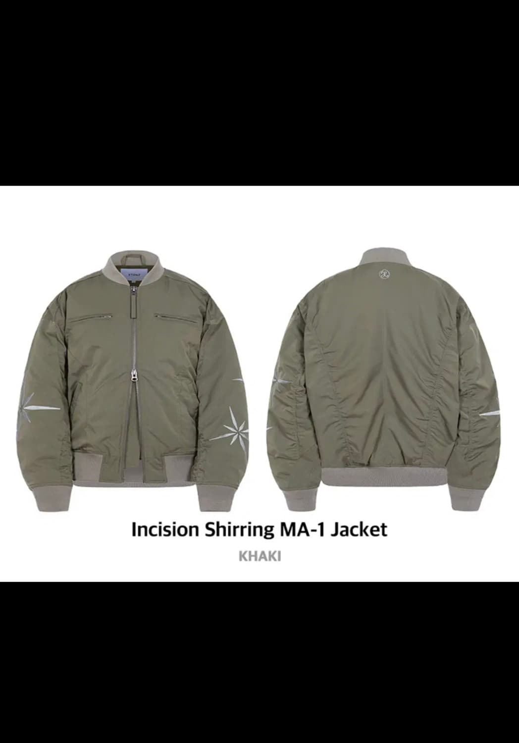 (새상품)엑스톤즈 ma1 L 상품이미지6