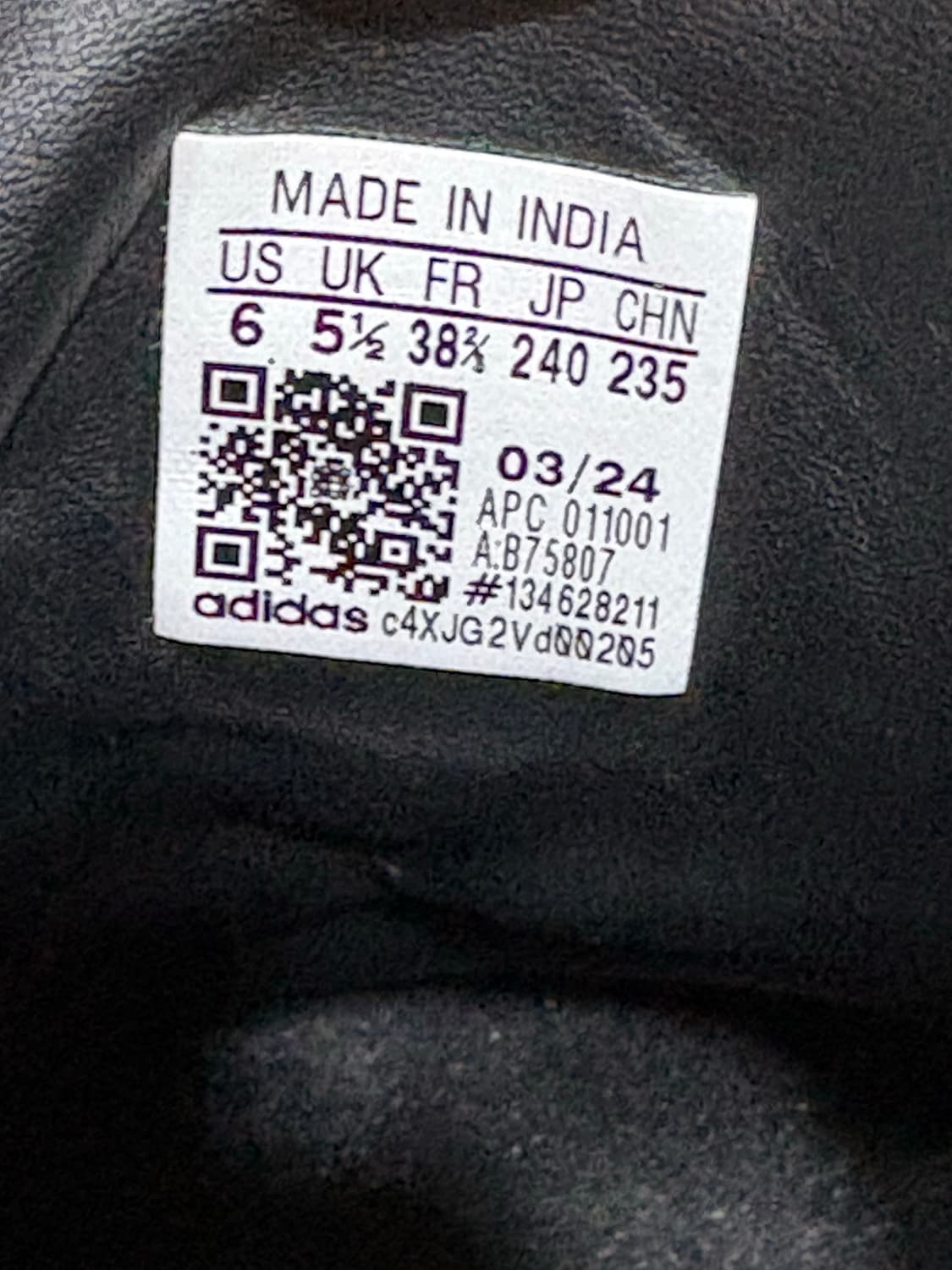 아디다스 삼바 OG 블랙 화이트 검흰 240 상품이미지2