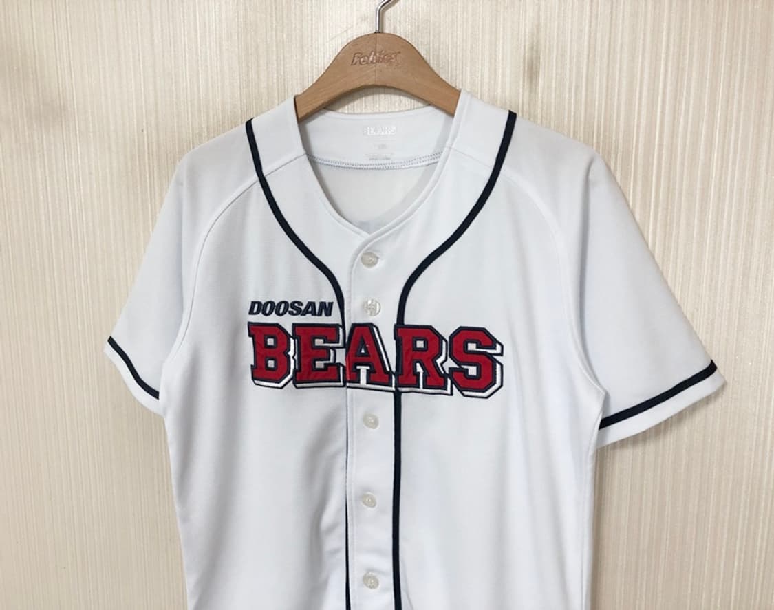 KBO 두산베어스 홈유니폼/져지 XS(85) #32 김재환 상품이미지7