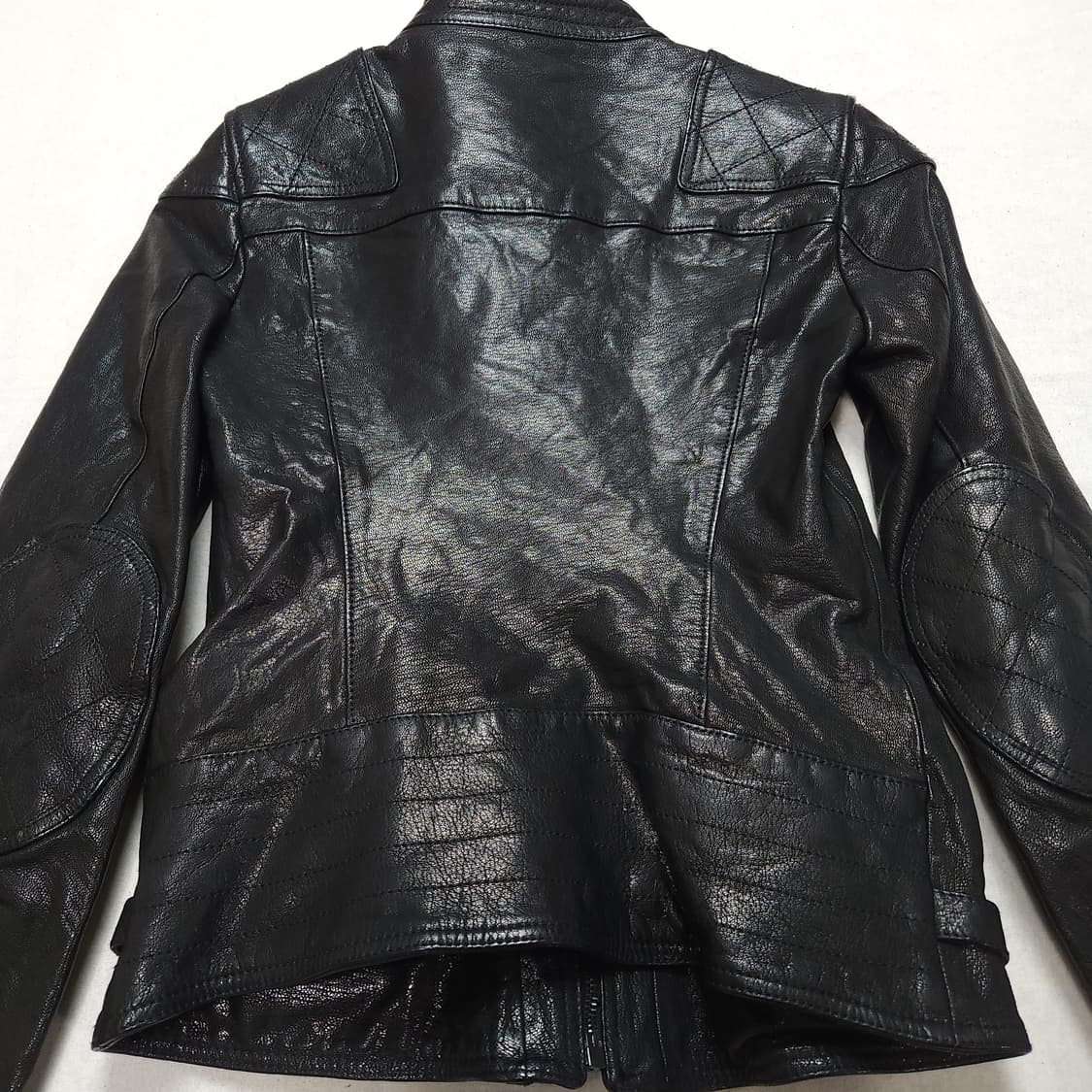 [XXS] 닐바렛 램레더 바이커 자켓 상품이미지5