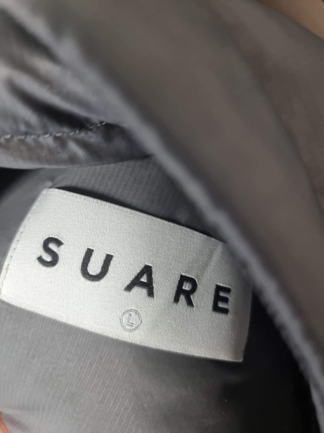 수아레 시어쉘 패딩 그레이 상품이미지3