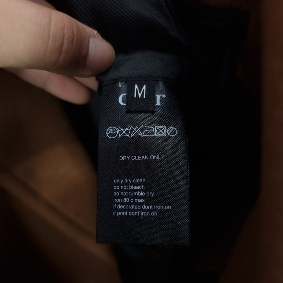 [쿠어] 캐시미어 블랜디드 오버핏 더블 롱코트 카멜 M18119 상품이미지7