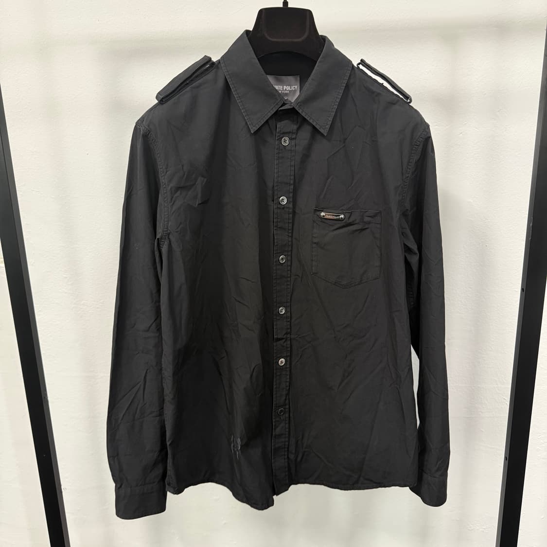 PRIVATE POLICY 프라이빗 폴리시 셔츠 상품이미지1