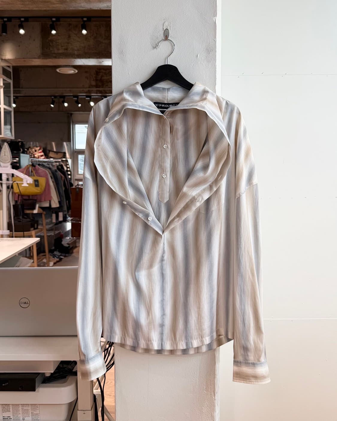 와이 프로젝트 20ss 인피니티 더블 프론트 셔츠 상품이미지2