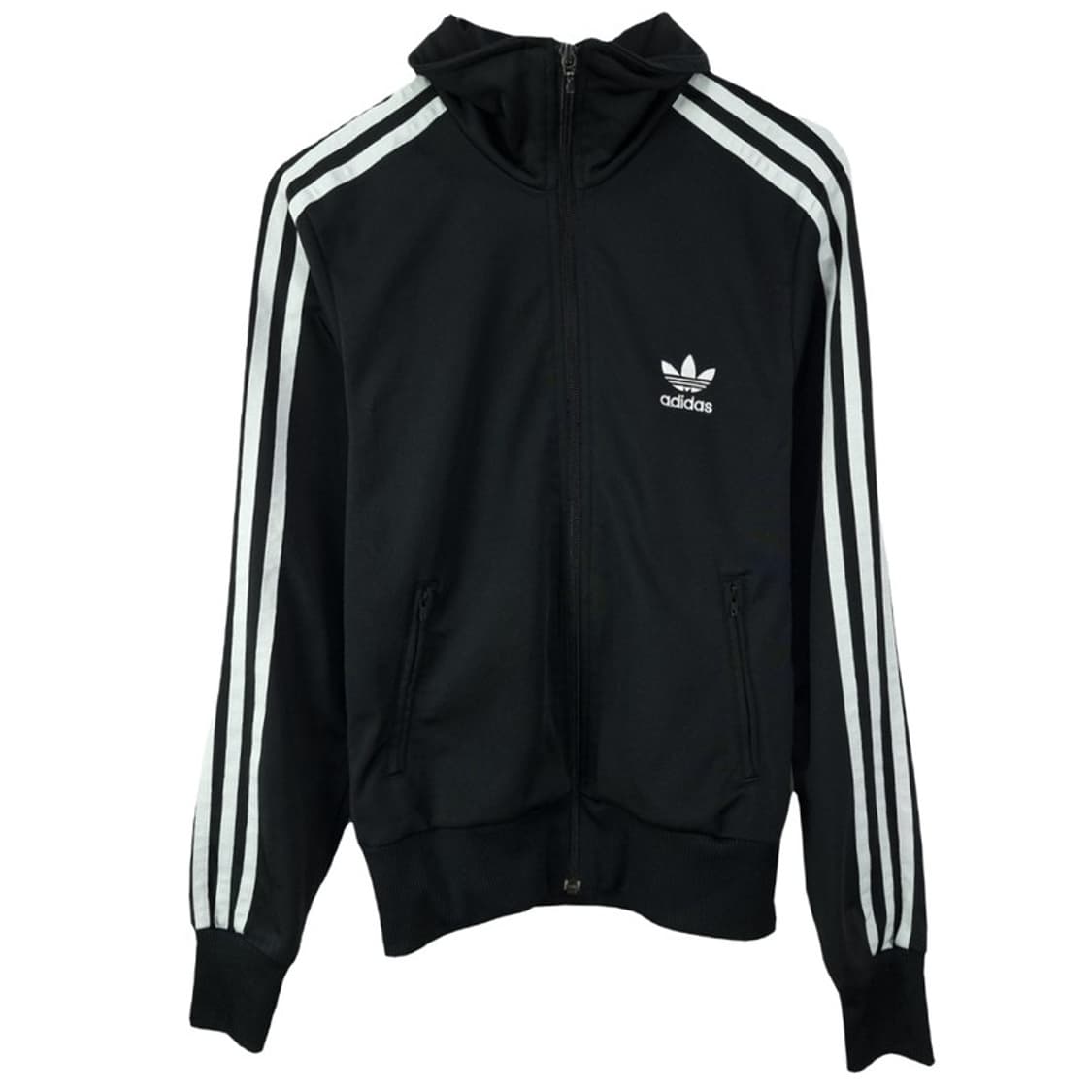 [아디다스] 빅로고 파이어버드 우먼스 트랙탑 집업 자켓 블랙 M19390 상품이미지2