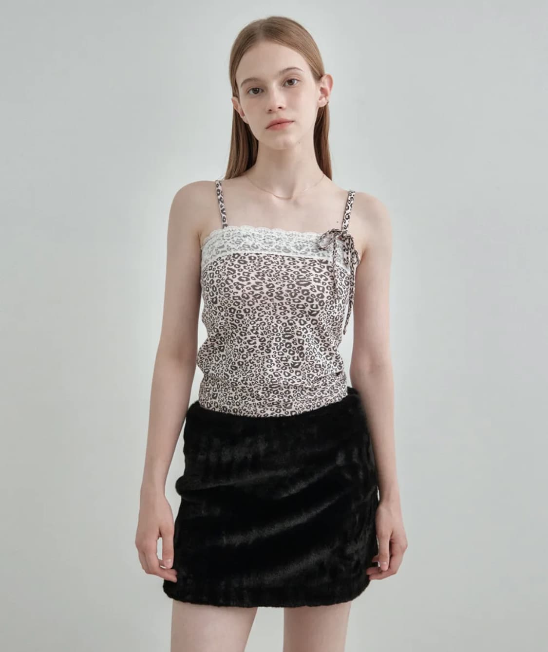 몽돌 레오파드 호피 갸루 나시 탑 판매 양도 합니다 상품이미지3