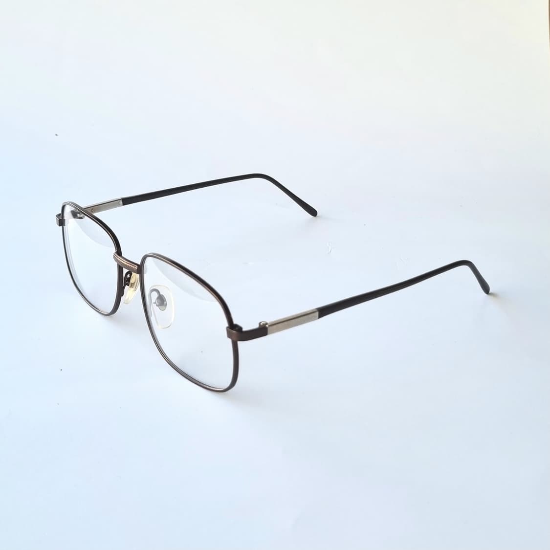 데드스탁 앤티크 브릿지 디테일 스퀘어 메탈 안경테 755 상품이미지3