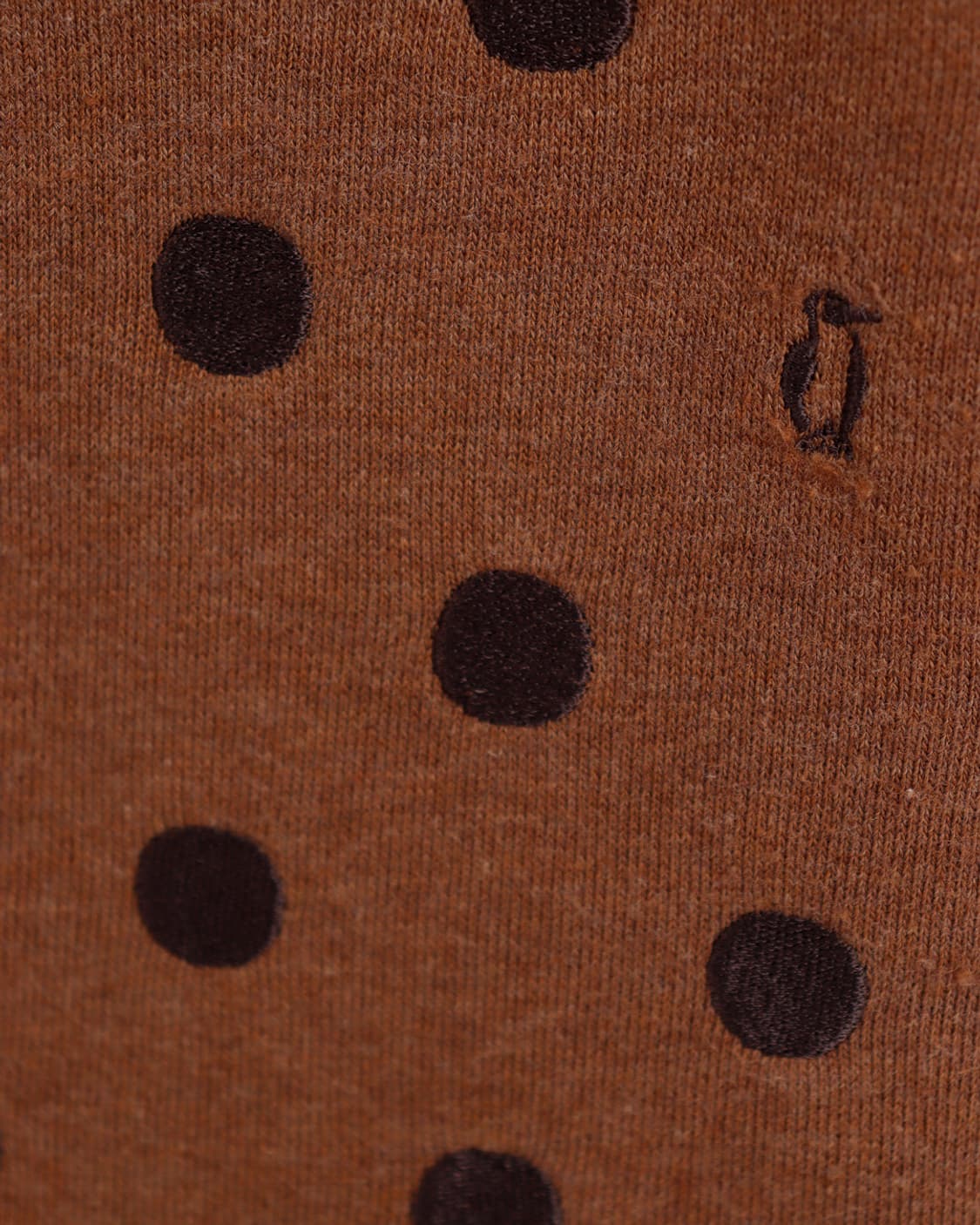 [CHUMS] 브라운 도트 스웻 × 핑크 캔버스 백팩 상품이미지5