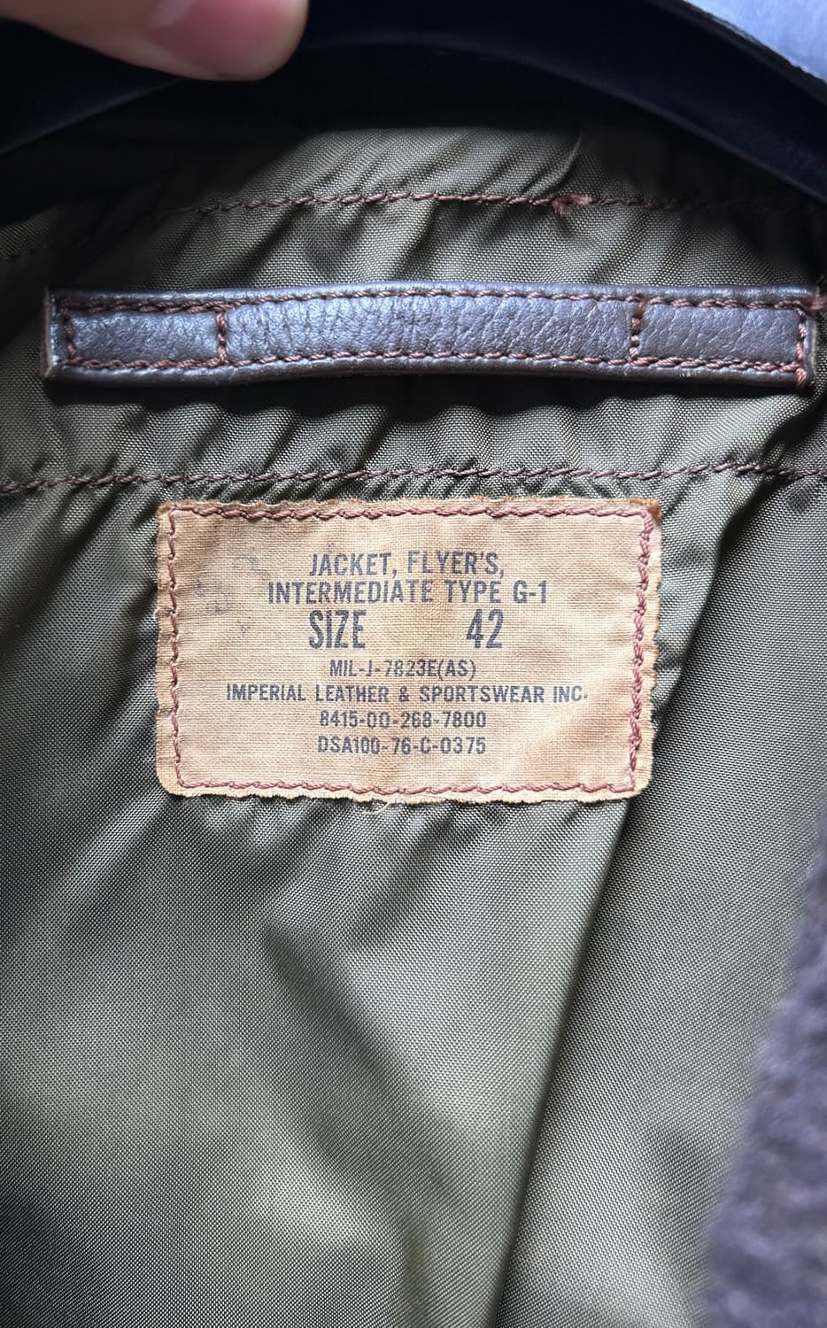 1970s 미 해군 G-1 자켓 상품이미지4