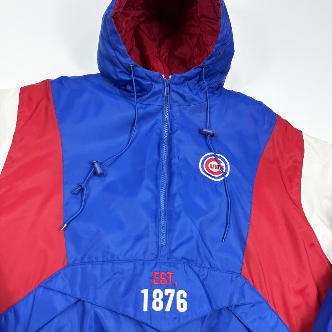 90s 마제스틱 MLB 시카고 컵스 아노락 점퍼 XL 상품이미지4