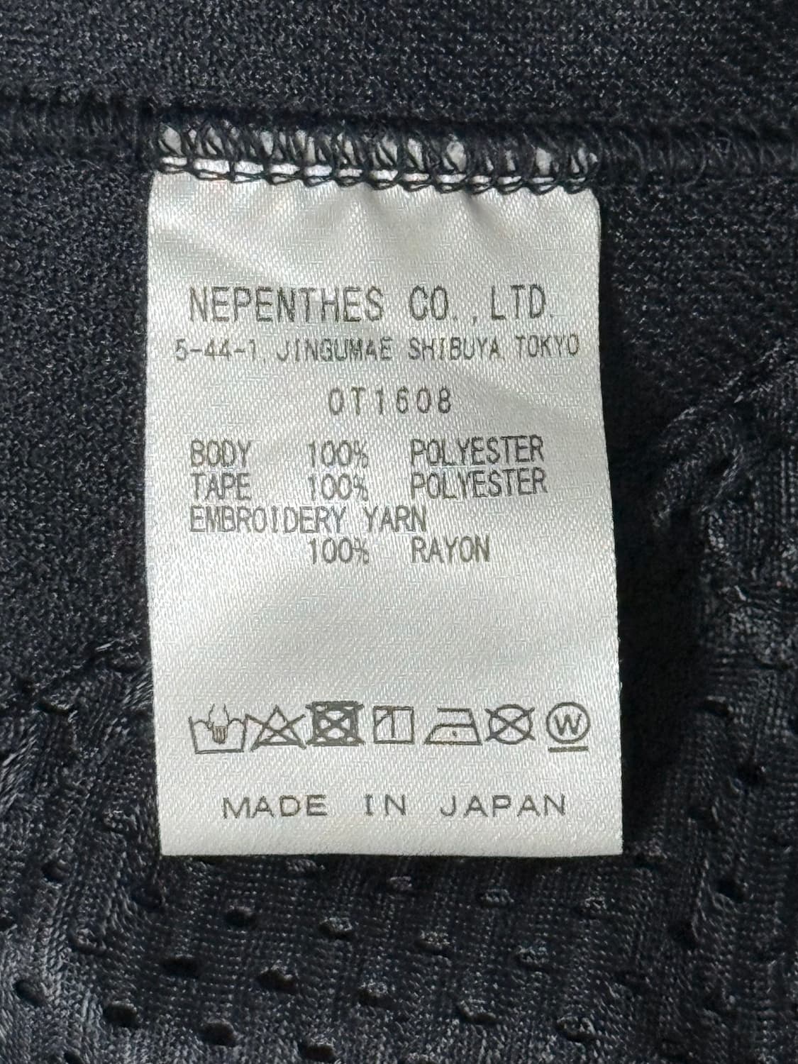 니들스 x LHP 트랙 팬츠 폴리 스무스 블랙 레드 상품이미지7