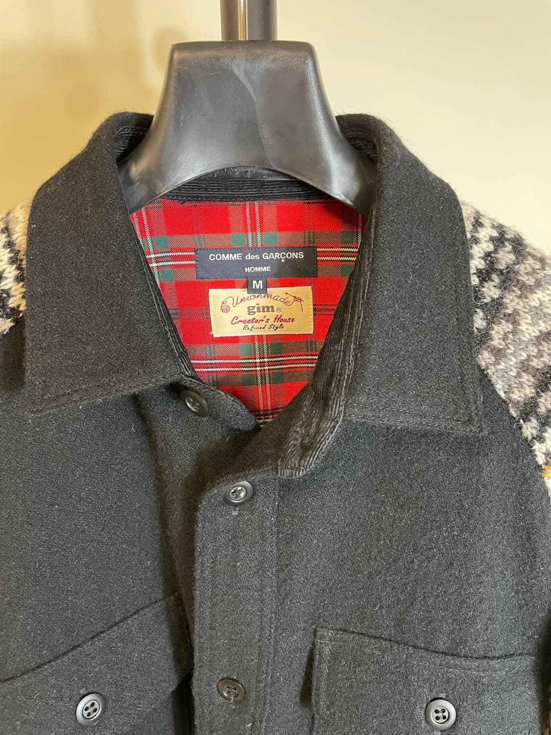 꼼데가르송 옴므xgim 니트 자켓 상품이미지3