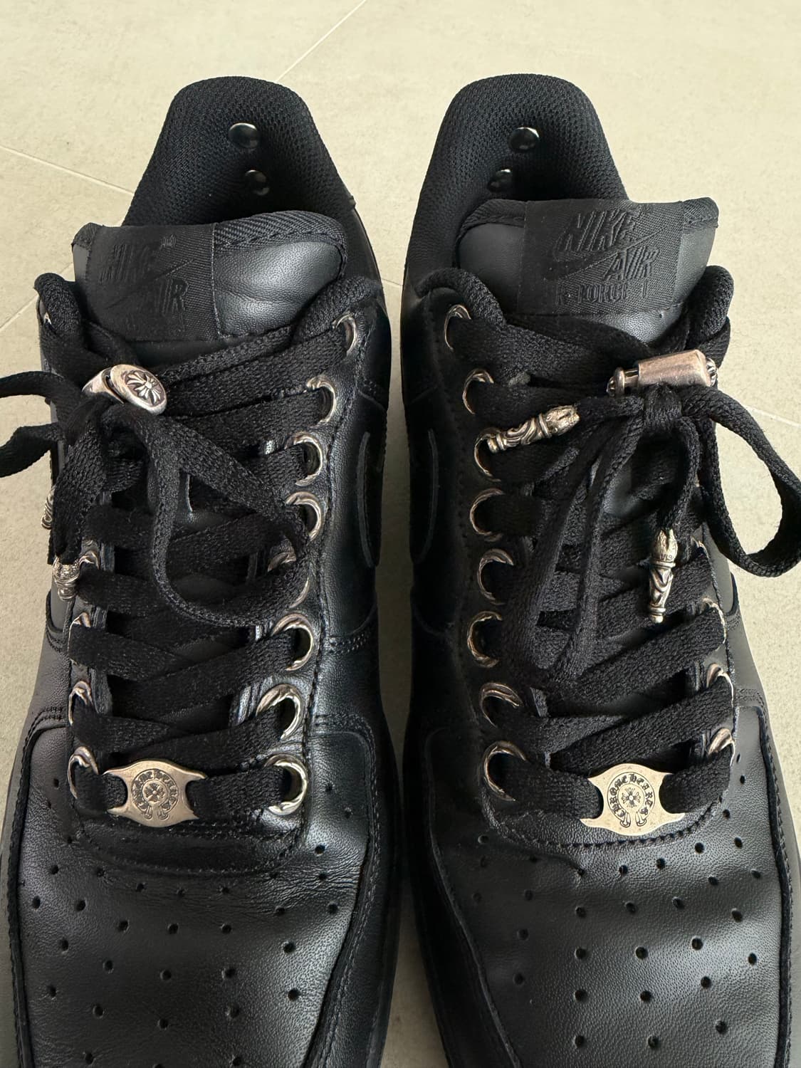 [유일매물] 크롬하츠 에어포스1 블랙 43 상품이미지7