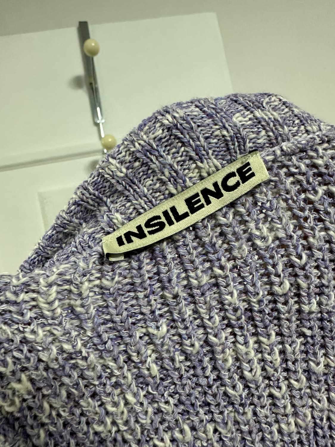 인사일런스 헤이즈 믹스드 니트 상품이미지3