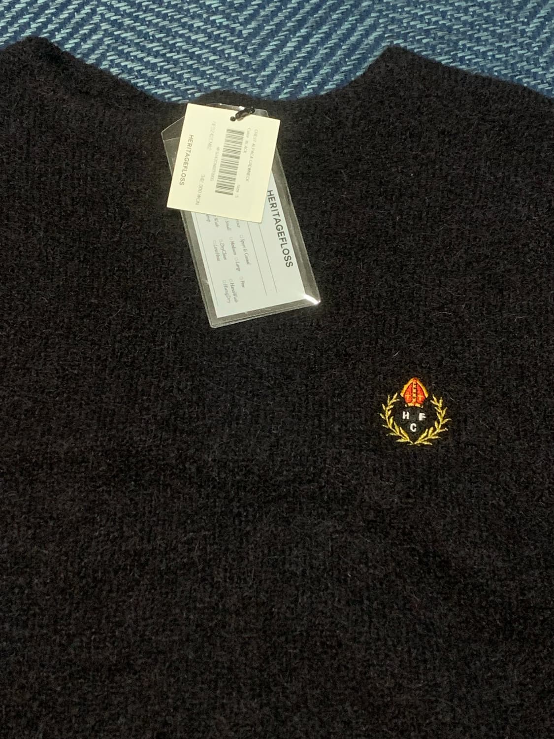 헤리티지플로스 알파카니트 블랙 s 상품이미지2