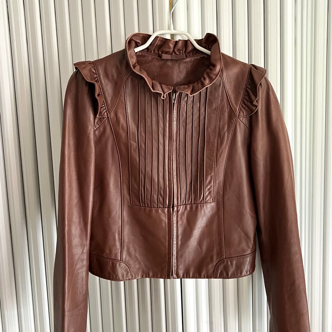 vtg leather Jacket 상품이미지2