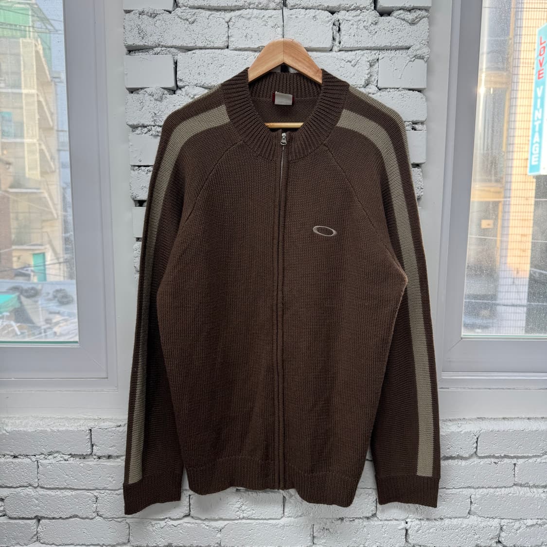 1990‘s 오클리 니트 집업  상품이미지2