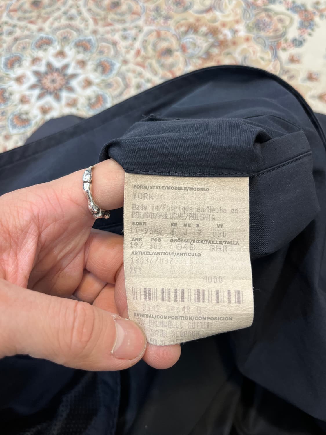 휴고보스 싱글 트렌치 코트 상품이미지7