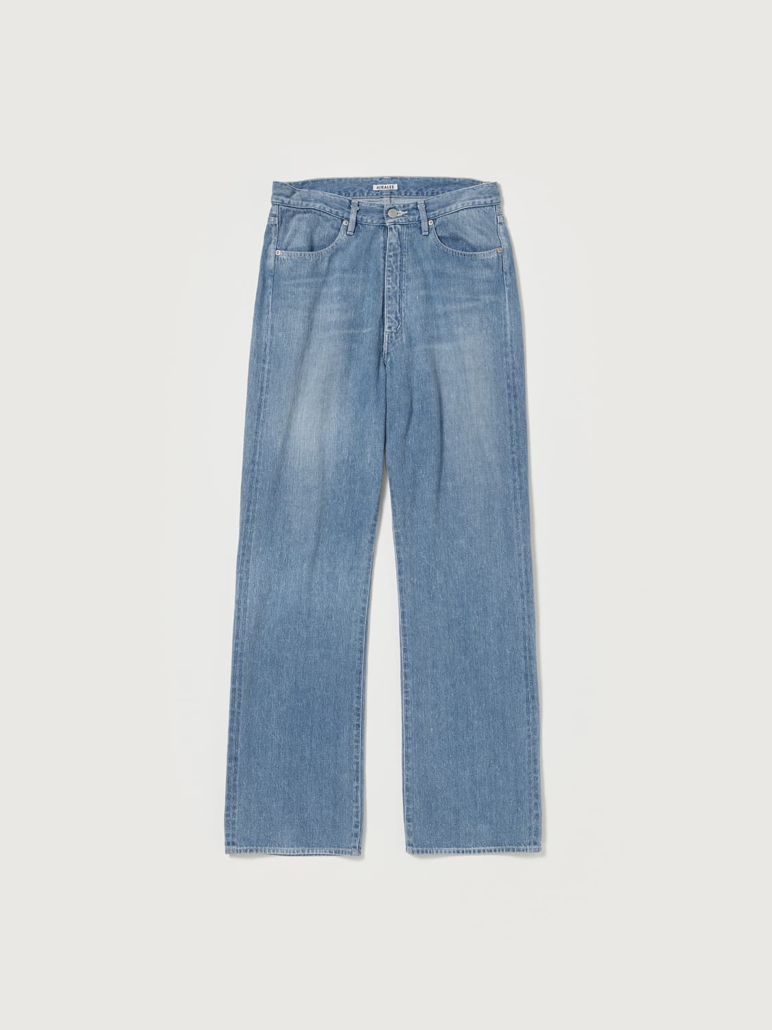 AURALEE SELVEDGE FADED LIGHT DENIM PANTS 상품이미지1