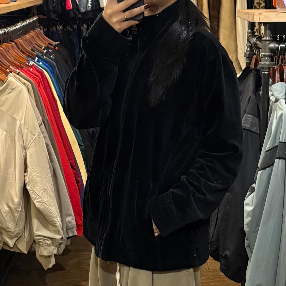 [HI] FILA 휠라 벨벳져지 블랙 상품이미지3