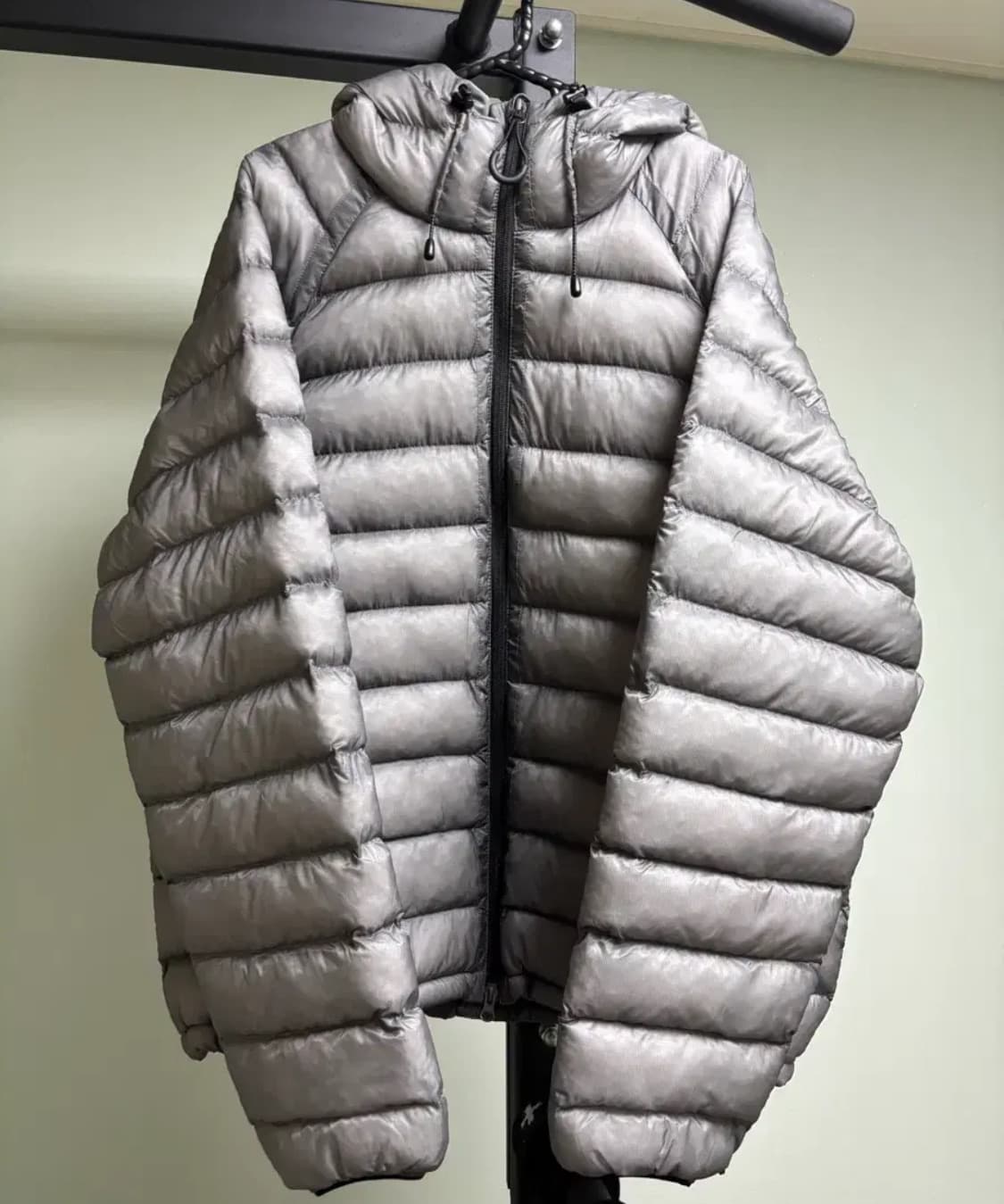 수아레 경량패딩 그레이 XL 상품이미지1