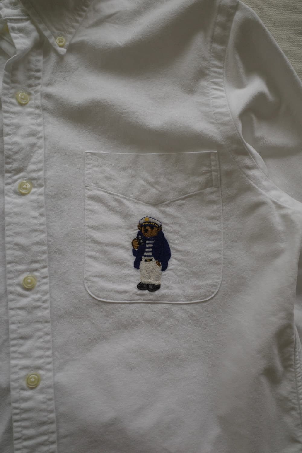 폴로 베어 화이트 셔츠 상품이미지3