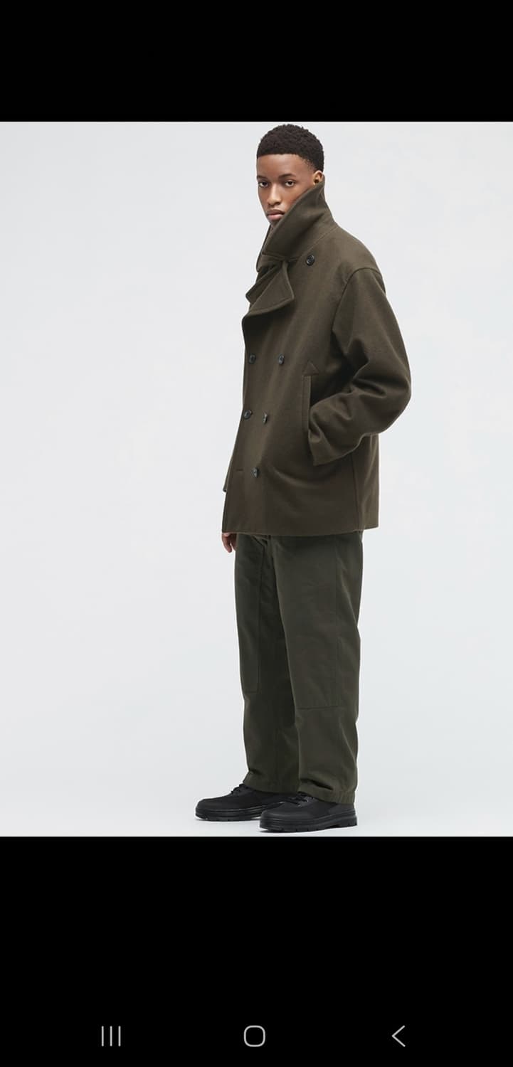 [판매]Uniqlo JilSander유니클로 질샌더+J 오버사이즈 피코트 상품이미지6