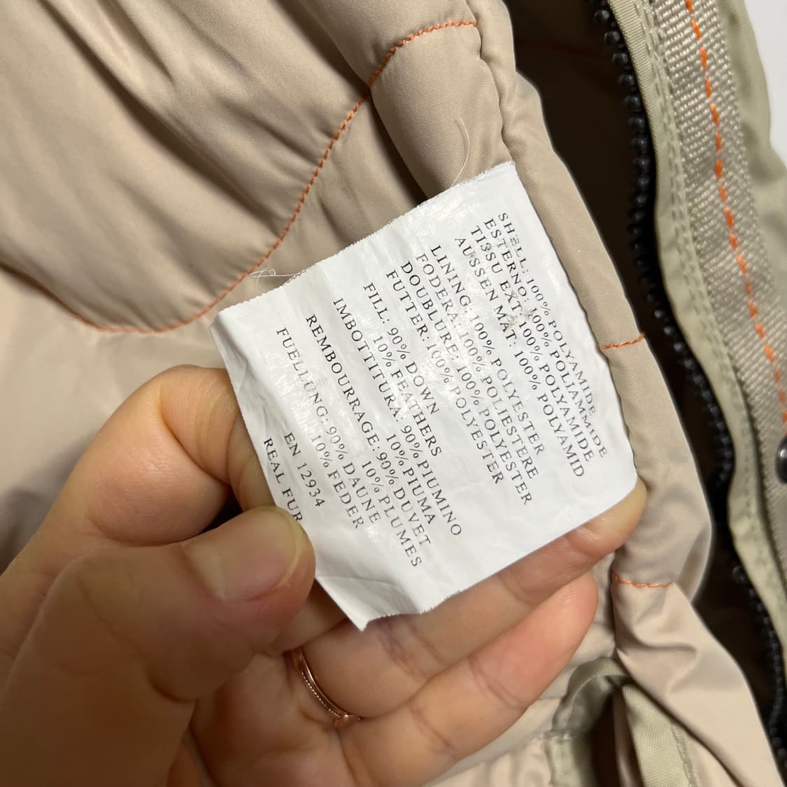 파라점퍼스 PARAJUMPERS 코요테 패딩 베이지 S 상품이미지4