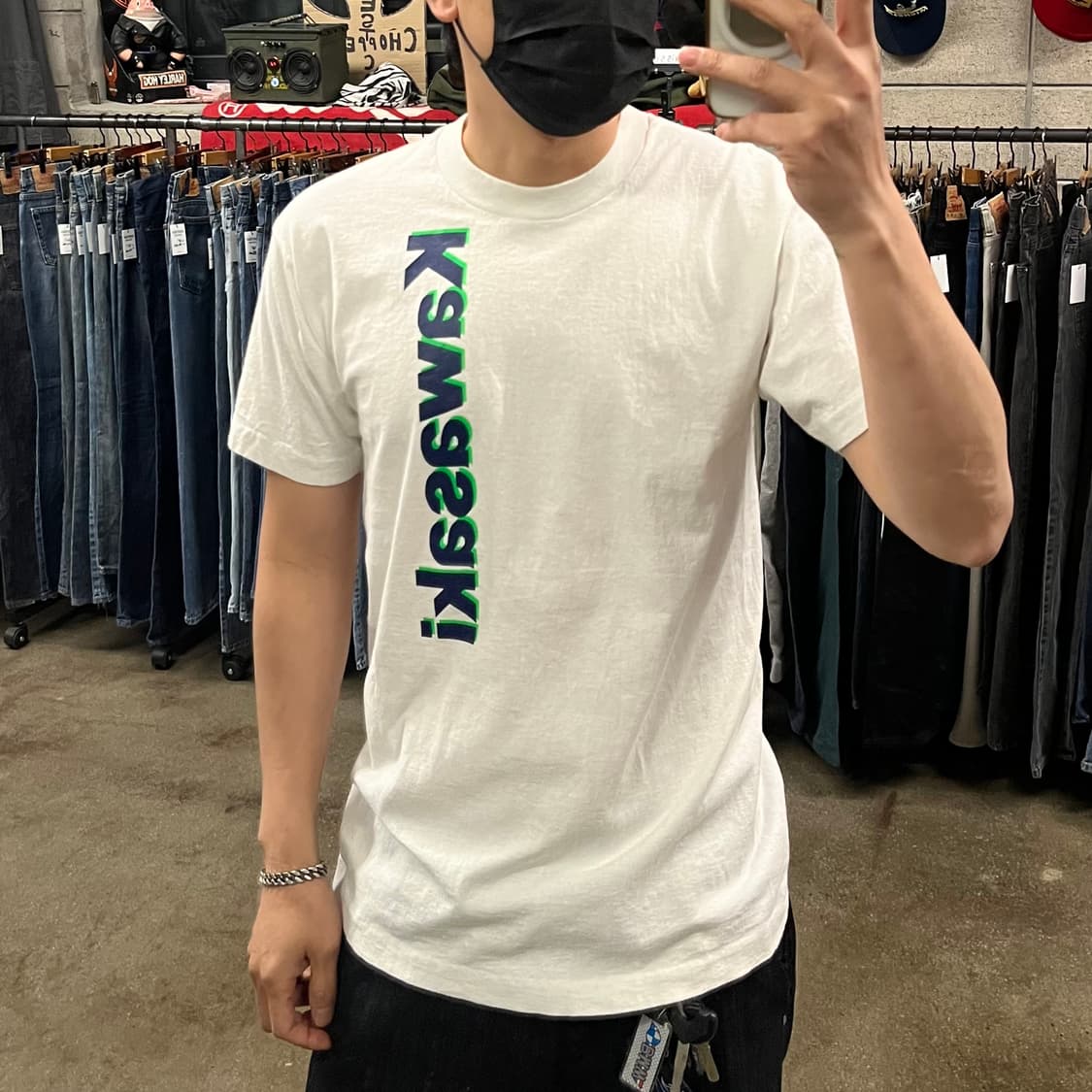 90s 가와사키 레이싱 티셔츠 (100) 상품이미지6