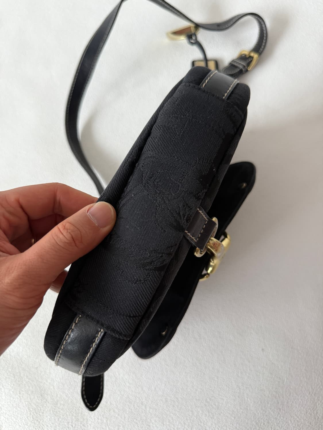 랄프로렌(Ralph Lauren) 원단 레더 크로스백 상품이미지3