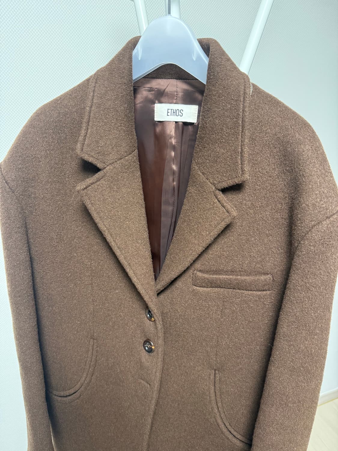 에토스 브라운 울자켓 상품이미지4