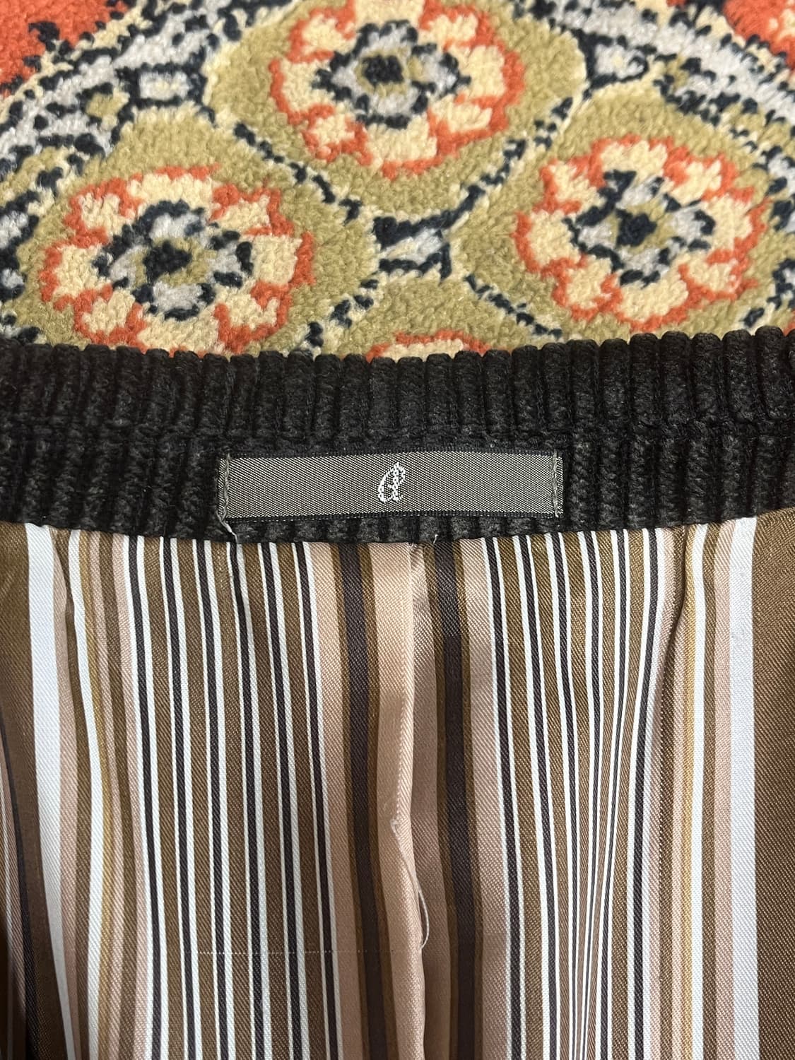 [105] 아르페지오 코듀로이 블레이저 다크브라운 상품이미지3