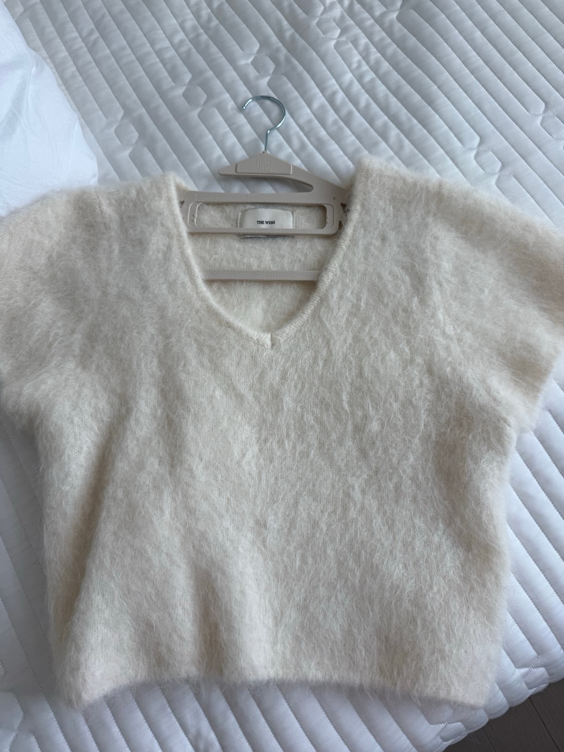 Leeds 더위시(현 리즈) 미우 알파카 반팔 니트 판매 상품이미지2