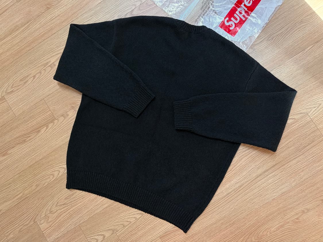 슈프림 콘트라스트 니트 스웨터 L 상품이미지2