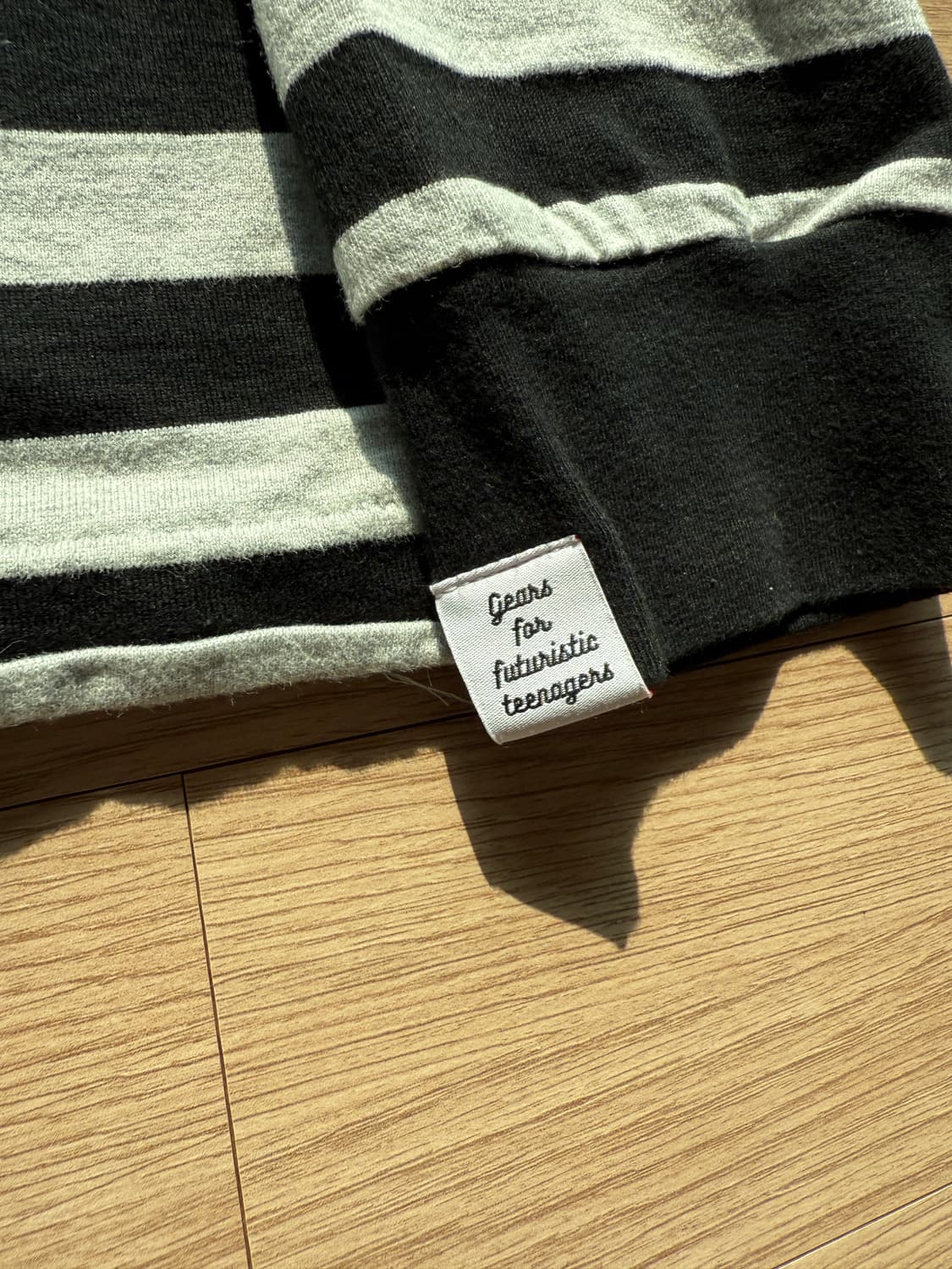 17SS 휴먼메이드 하트 로고 스트라이프 롱슬리브 티 상품이미지3