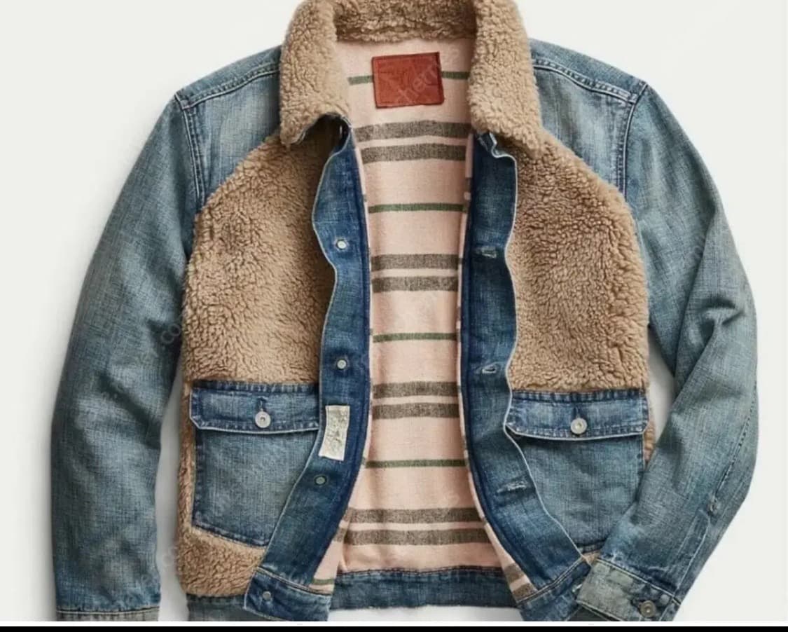 rrl 그리즐리 데님자켓m 상품이미지1