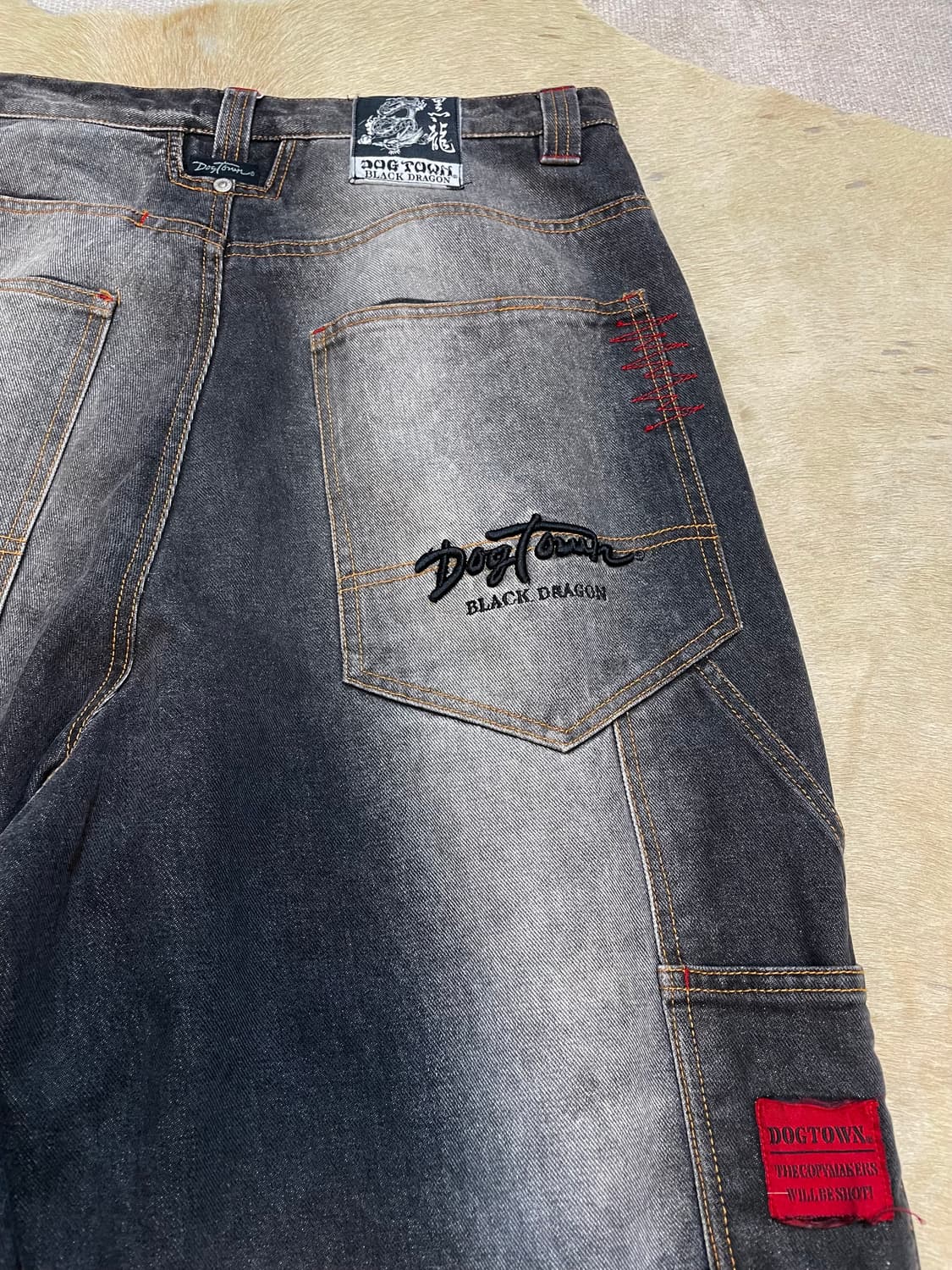 도그타운 와이드흑청 상품이미지3