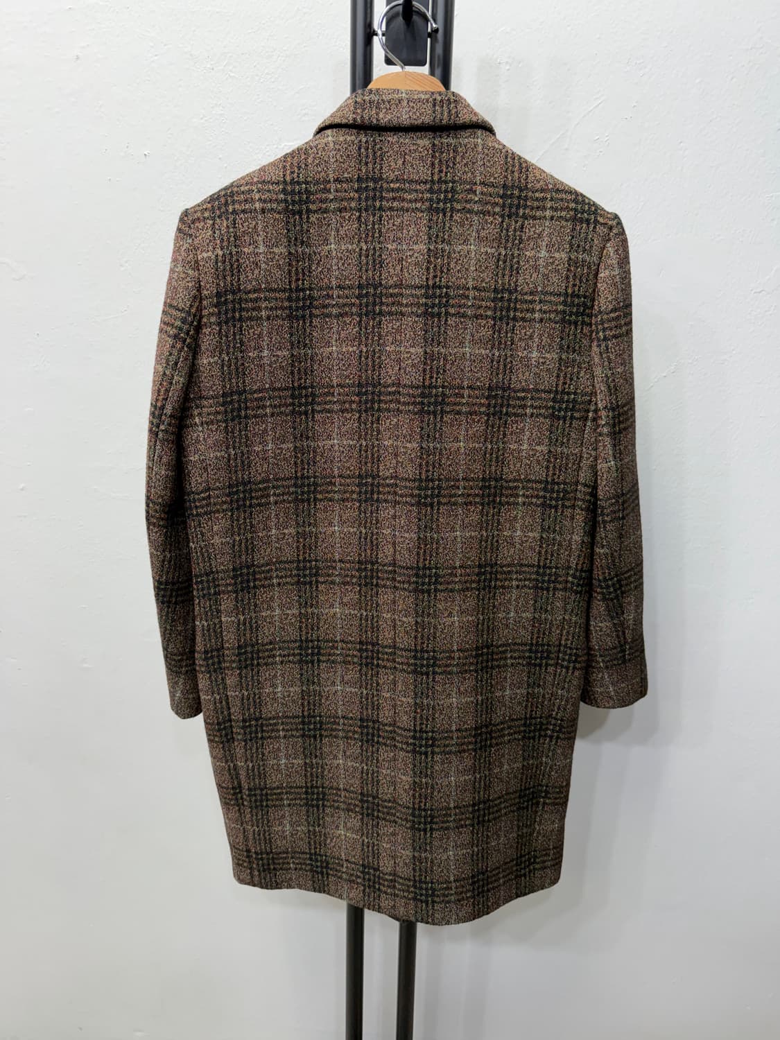 정품) Theory 띠어리 여성 브라운 체크 자켓 P 상품이미지5