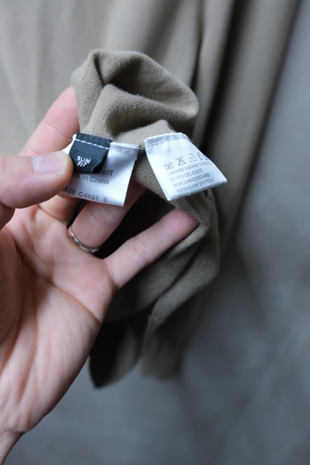 Neil barrett 더블 브이넥 니트 S 상품이미지3