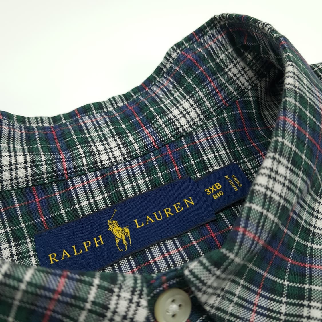 CN702 3XB 폴로 랄프로렌 모던블랙워치 타탄체크 긴팔 셔츠 남방 상품이미지4